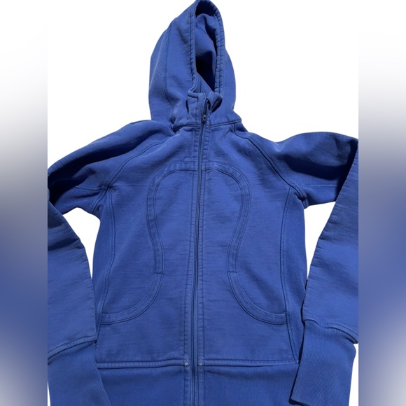 lululemon athletica Jackets & Blazers - lululemon athletica Blue Full-Zip Hoodie (call out)